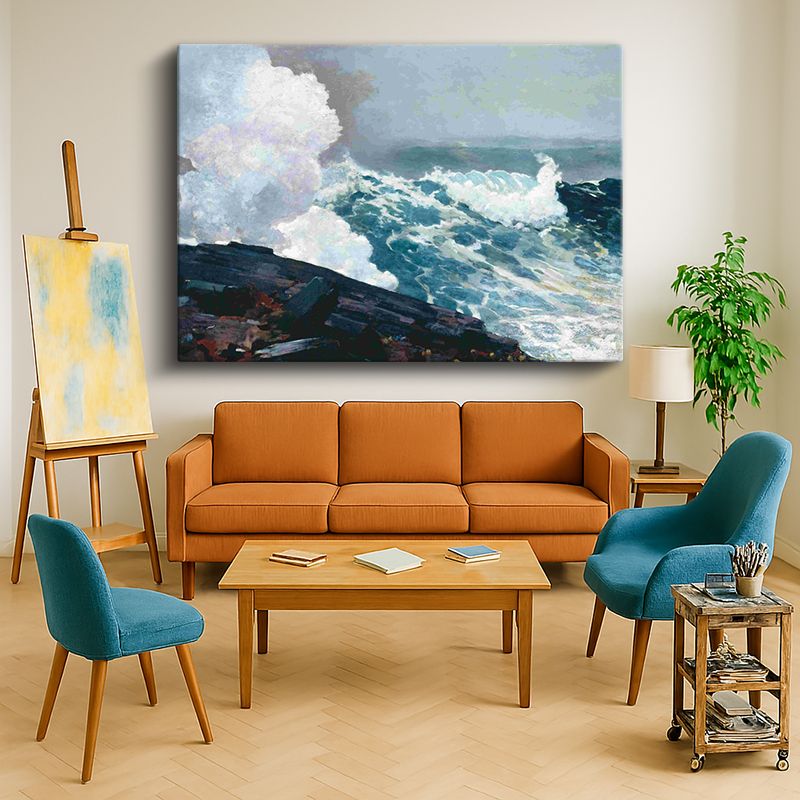 Ressam Kanvas Tablo 1082